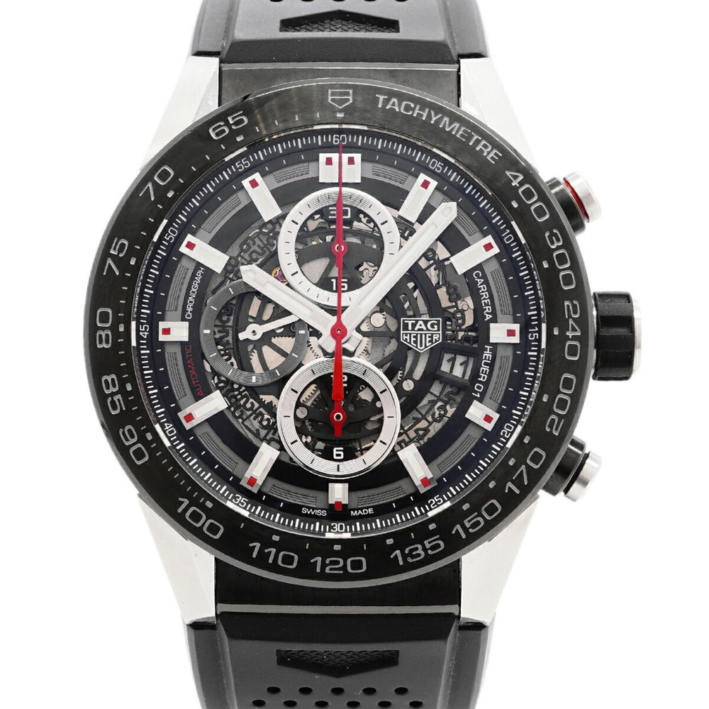 TAG Heuer Carrera Calibre 01 CAR2A1Z Skeleton Dial Men's Watch
